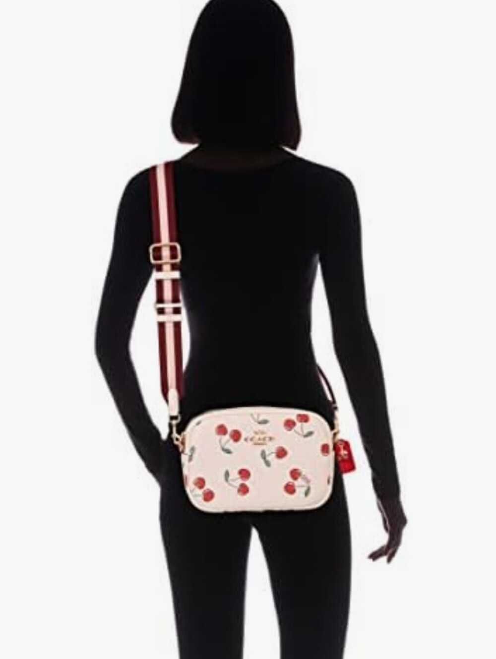 Coach Jamie Camera Bag with Heart Cherry Print ๐ - Picture 4 of 16